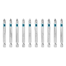 Бита Gross PH2х70мм, сталь S2, шестигр., 10 шт.