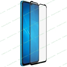 Защитное стекло для экрана DF itColor-08 черный для Itel A49 2.5D 1шт. черный