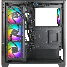 Компьютерный корпус Azza Neptune черный без БП ATX 5x120мм 2x140мм 2xUSB2.0 1xUSB3.0 audio bott PSU