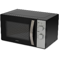 Микроволновая печь Hyundai HYM-M2025 черный/серебристый, 25 л, 900 Вт, переключатели - поворотный механизм