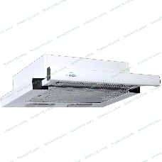 Вытяжка встраиваемая Elikor Интегра 50П-400-В2Л белый, 50 см, 400 куб. м/ч, 57 дБ