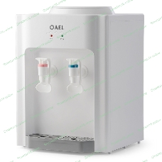 Кулер для воды AEL TD-AEL-107, верхняя загрузка, нагрев 90 °С, охлаждение 12 °С, белый