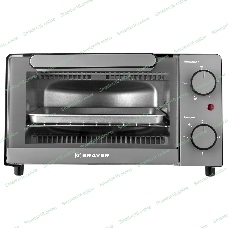 Мини-печь BRAYER BR2600 1200 Вт, 9 л, серебристый
