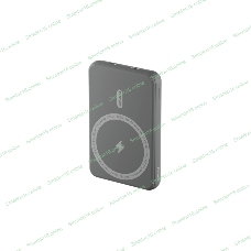 Портативный аккумулятор OLMIO QM-06, 5000mAh, 20W Type-C PD, MagSafe 15W, Soft-Touch, серый