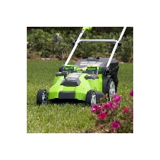 Газонокосилка аккумуляторная GreenWorks G40LM49DB, 40 В, 0 Ач