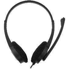 Гарнитура Oklick HS-M600 чёрный, проводная, 3.5 мм