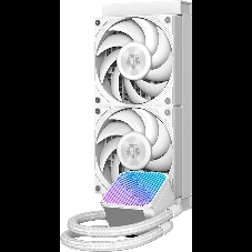 Система жидкостного охлаждения ID-Cooling DX240 Max белый 120мм алюминий+медь 2150rpm 32.5db 4-pin 300W