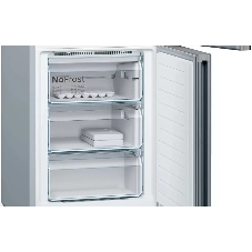 Холодильник Bosch KGN39LB30U черный двухкамерный 290/110л морозилка снизу, No Frost