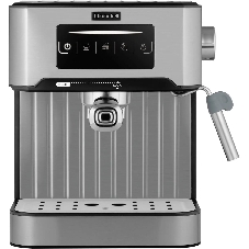Кофеварка рожковая Rondell RDE-1106 серебристый, исп. кофе - молотый, 1.6 л, 850 Вт, 20 бар
