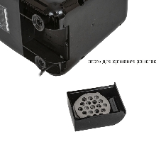 Мясорубка электрическая JVC JK-MG123 белый, 2000 Вт, 2.0 кг/мин, реверс, защита от перегрузки, насадки - 4