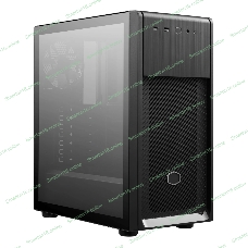 Компьютерный корпус без блока питания Cooler Master Elite 500, 2xUSB3.2, 1x120Fan, w/o PSU, Black, w/o ODD, Window TG left panel, ATX