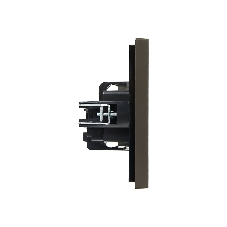 Розетка СП FORTE&PIANO FP315 16А с заземл. защ. шторки винт. крепл. сер. IEK FP-R14-16-K03