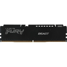 Оперативная память Kingston Fury Beast, DDR5, 32GB (2x16GB), 5600MHz, CL36, DIMM, с радиаторами, черный
