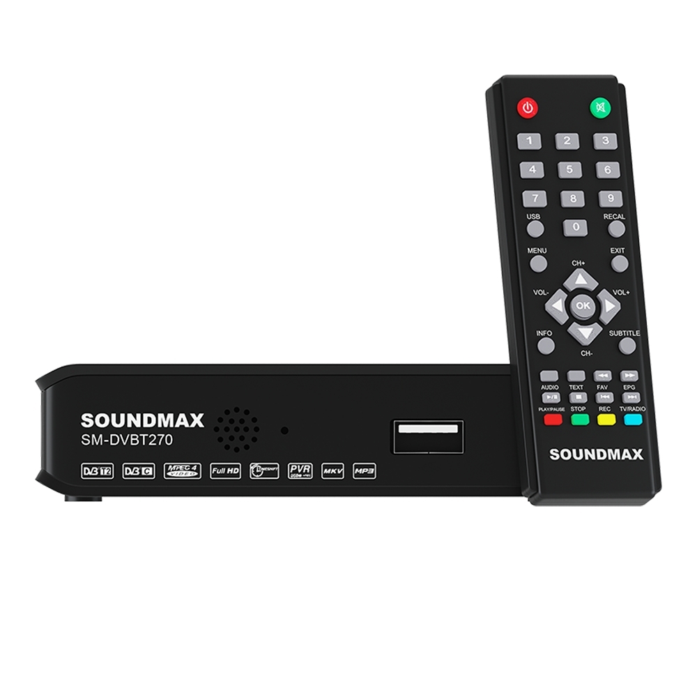 Телевизионная приставка SOUNDMAX SM-DVBT270