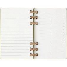 Еженедельник Moleskine ACADEMIC SPIRAL DHSPK5212AMWH3 Large 150х210 мм 200 стр. кремовые страницы спираль киви
