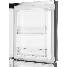 Холодильник Hitachi R-W660PUC7X GC шампань стекло двухкамерный 396/144л морозилка сверху, No Frost, Side by Side