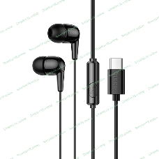 Проводные наушники Hoco M97a черный, внутриканальные