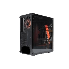 Компьютерный корпус ATX Eurocase A39 ARGb черный без БП закаленное стекло USB 3.0