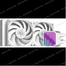 Система жидкостного охлаждения ID-Cooling DX240 Max белый 120мм алюминий+медь 2150rpm 32.5db 4-pin 300W