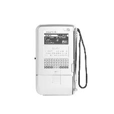 Радиоприемник ЭФИР 01 УКВ 64-108МГц, бат. 2*АА белый