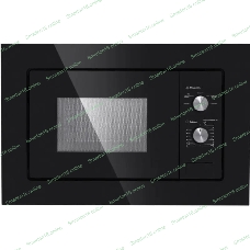 Встраиваемая микроволновая печь Maunfeld MBMO.20.1PGb черный, 20 л, 800 Вт, переключатели - поворотный механизм
