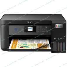 МФУ струйное Epson EcoTank L4260 (C11CJ63415), A4, цветной, печ. до 33 стр/мин. (ч/б) до 15 стр/мин. (цвет), 1440 x 5760 dpi (печать) 1200x2400dpi (скан.), USB, Wi-Fi