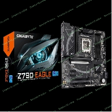 Материнская плата Gigabyte Z790 EAGLE, LGA 1700, Intel Z790, 4xDDR5, 4xSATA, 3xM.2, 1xPCIe 5.0 x16, 1xPCIe 4.0 x4, 1xPCIe 3.0 x1, 1xHDMI, 1xDP, 1x 2.5Gb LAN, 4xUSB-A 3.2 Gen 1, 1xUSB-A 3.2 Gen 2, 2xUSB-A 2.0, 1xUSB-C 3.2 Gen 2, 3x3.5 мм, 7.1, ATX