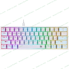 Клавиатура Defender Amox GK-585 проводная, USB Type-A, белый