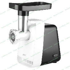 Мясорубка электрическая JVC JK-MG123 белый, 2000 Вт, 2.0 кг/мин, реверс, защита от перегрузки, насадки - 4