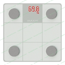 Весы напольные Maxvi BS101 белый