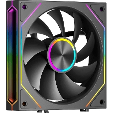 Вентилятор для корпуса PcCooler F3 X120 BK ARGb 120х120x25 черный 4-pin 28.4дБ (F3X120-BKAC012-GL) Ret