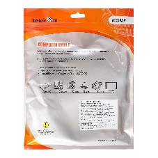 Кабель соединительный DP-DP 1.4V 8K@60Hz 1м, Telecom Pro TCG750-1M