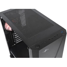 Компьютерный корпус ATX Eurocase A39 ARGb черный без БП закаленное стекло USB 3.0