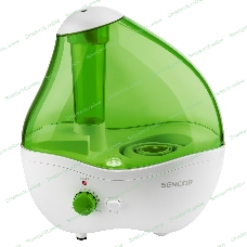 Увлажнитель воздуха Sencor SHF 921GR зеленый/белый, 20 м², 2.2 л