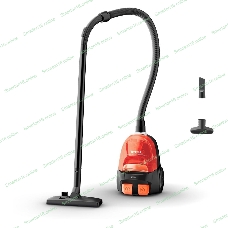 Пылесос Tefal MICRO SPACE CYCLONIC TW3235EA оранжевый/черный, 350/1600 Вт, уборка сухая, пылесборник контейнер 1 л