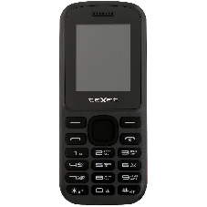 Мобильный телефон teXet TM-130 черный-красный