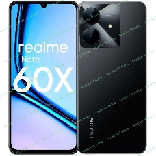 Смартфон Realme Note 60х RMX3938 4/128Gb, черный