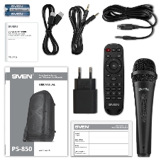 Портативная колонка Sven PS-850, черный