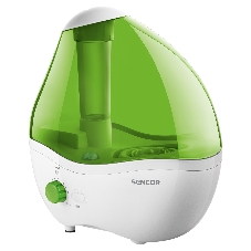 Увлажнитель воздуха Sencor SHF 921GR зеленый/белый, 20 м², 2.2 л