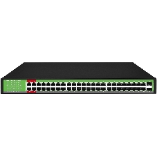 Коммутатор Digma DSP248G-2S-R800 V1, 48×1 Гбит/с + 2×1 Гбит/с SFP, неуправляемый