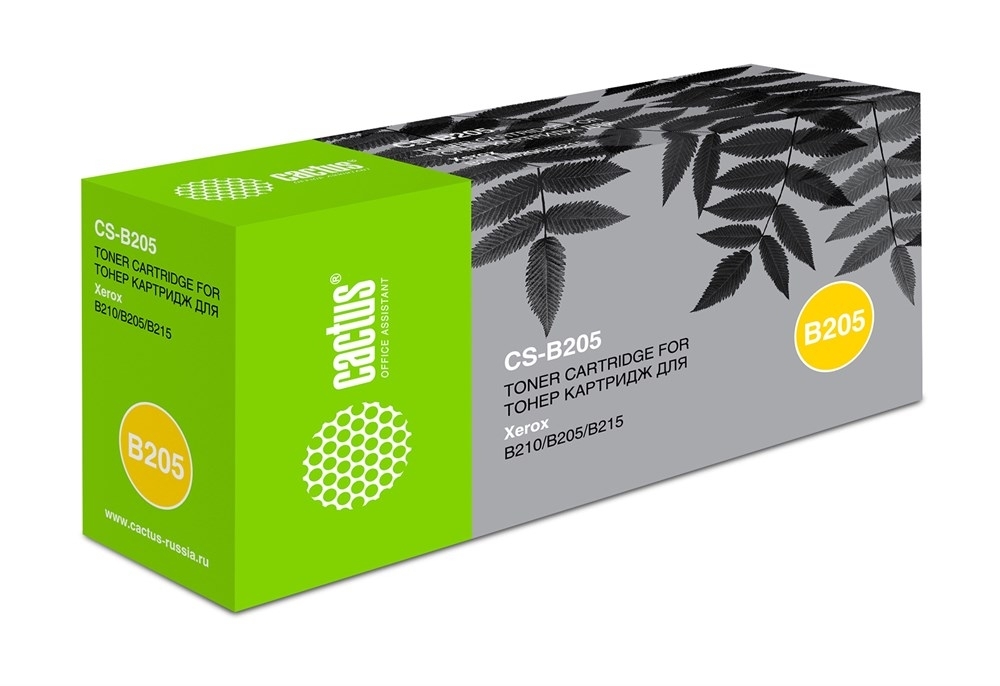 Картридж лазерный Cactus CS-B205 (106R04348) черный (3000 стр.) для Xerox B205/210/215