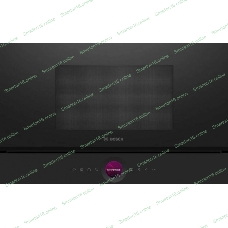 Встраиваемая микроволновая печь Bosch BEL7321B1 900Вт, 5 режимов, кварцевый гриль,инвертер, 21 л, черный, петли слева