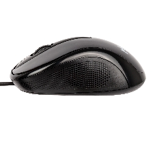 Мышь проводная HIPER HOM-031 черный, 1000 dpi, USB, кнопки - 3