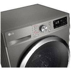 Стиральная машина LG F4R6VYGCP серебристый, загрузка фронтальная 8 кг, 1400 об/мин, класс A