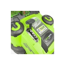 Газонокосилка аккумуляторная GreenWorks G40LM49DB, 40 В, 0 Ач