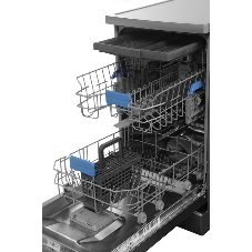 Посудомоечная машина Beko BDFS26130XQ, нержавеющая сталь, 44.8 см, 11 компл., 46 дБ, класс A