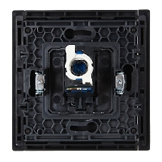 Розетка компьютерная RJ45 кат.6 IEK FORTE&PIANO FP131 черный
