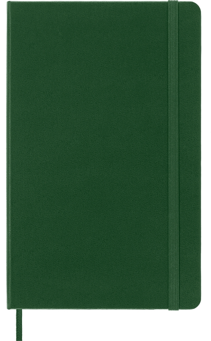 Блокнот Moleskine CLASSIC QP061K15 Large 130х210 мм, 240 страниц, клетка, твердая обложка, зеленый