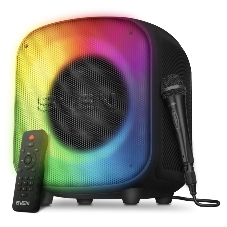 Портативная колонка SVEN PS-555, черный, 65 Вт (RMS), Bluetooth, USB, microSD, пульт