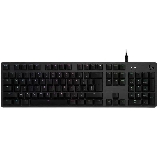 Клавиатура Logitech G512 Red Linear механическая черный USB Multimedia for gamer LED (920-009374)